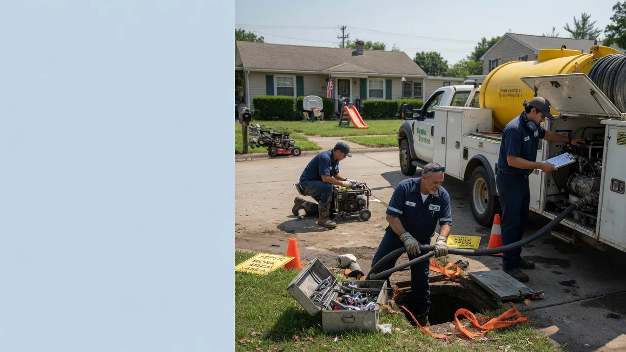 Septic Tank Pumping in Schaumburg, IL near me
